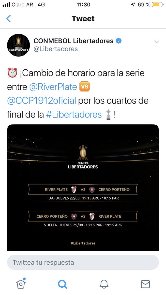 olanoN_'s tweet photo. Vengo a contarles una triste historia @CONMEBOL son una vergüenza https://t.co/q9m2lILU9L