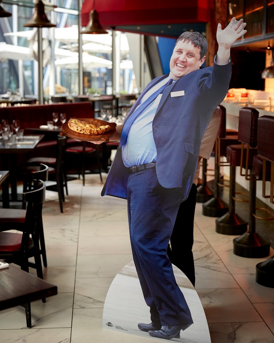 ‘Garlic Bread? Garlic? Bread?’ This month’s #GuestChefPizza is something special. Inspired by #PeterKay it’s a Calzone with Datterini tomato, nduja, gorgonzola, silano fior di latte and chilli garlic butter by our own <a href="/_SocialCompany/">SOCIaL</a>  😂 🍕<a href="/hospaction/">Hospitality Action</a>