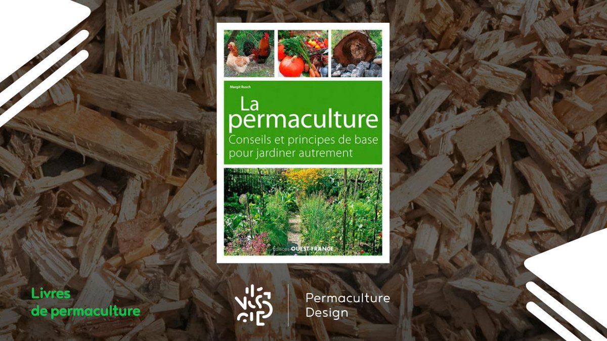 Infopermacultur's tweet photo. Livre La permaculture, conseils et principes de base pour jardiner autrement. Pour lire l’article complet : https://t.co/OMiWY5vcO9 https://t.co/Xh4CPlCI39