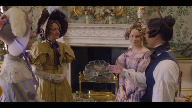 beakybox's tweet image. Anne Lister taking no shittie manners from the Rawsons #GentlemanJack #Shootingscript