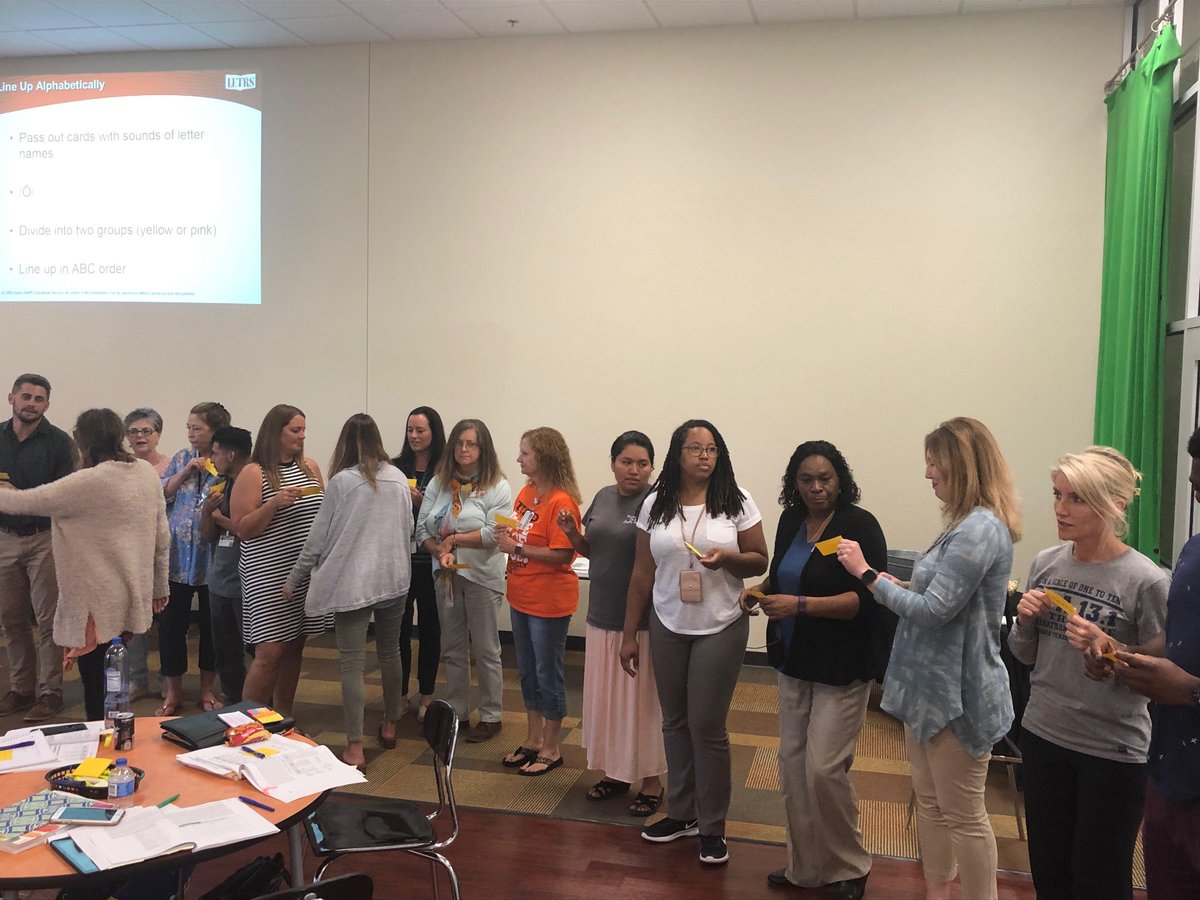 LETRS Training <a href="/TexarkanaISD/">Texarkana ISD</a> 
We are learning a lot ~growing our knowledge to meet the needs of our students!