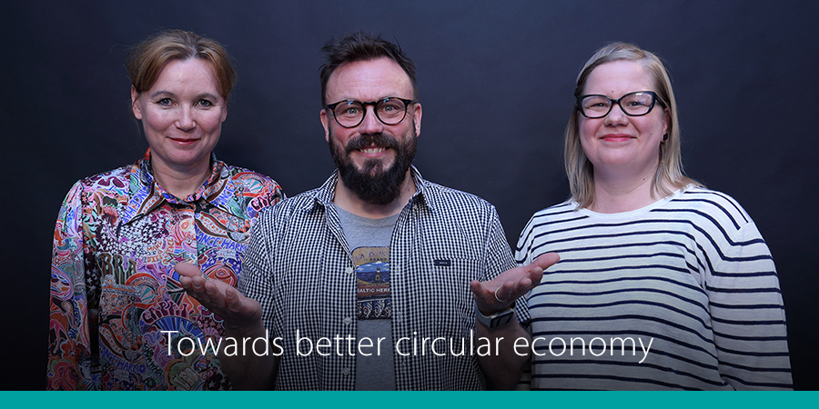 MetsoOfficial's tweet photo. What's the difference between #circulareconomy and #recycling? Could those together help to resolve the problem with #nonrenewable #rawmaterials? Read the interview with @MariPantsar and @pyjama79: https://t.co/eTEWWq1WeJ #StudioPlanet https://t.co/uoJC9HdM2b