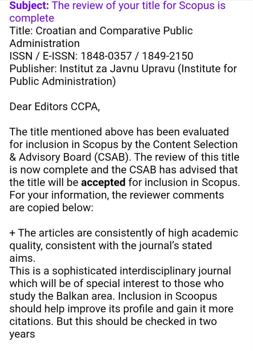 Great success! #CroatianAndComparativePublicAdministration!
Congrats <a href="/IKopric/">Ivan Koprić</a> <a href="/romea_m/">Romea Manojlovic</a> @CepoDario <a href="/ijuzagreb/">IJU</a>!