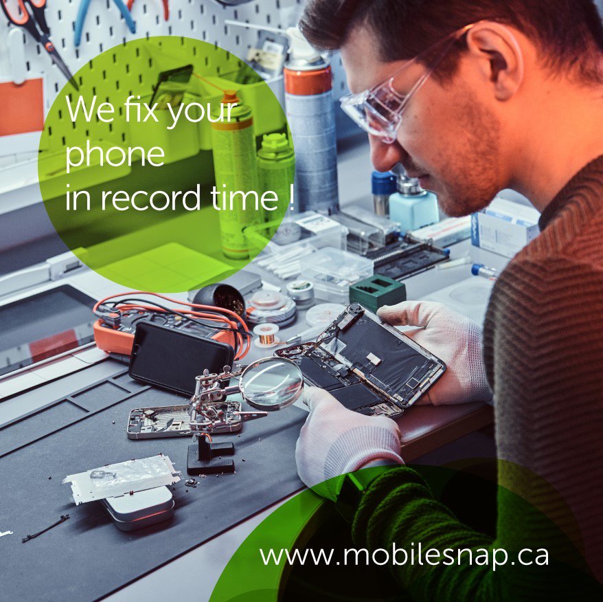 mobile_snap's tweet photo. Nos pièces sont reconnues pour leur haute fiabilité, et nos techniciens sont des experts. En nous confiant vos téléphones, vous serez assuré d’un service d’excellente qualité !
Et surtout, on répare votre téléphone en un temps record ! )
Bienvenue dans nos boutiques #mobilesnap https://t.co/jlYThdxLCY