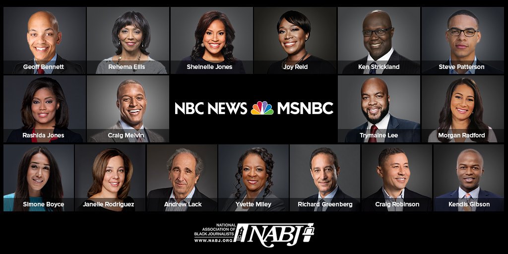 NBCNewsPR's tweet photo. HAPPENING NOW: @NBCNews has a number of panels at @NABJ this year. If you are attending in Miami, be sure to check them out. #NABJ #NBCNewsNABJ https://t.co/OGCZXZ7h11