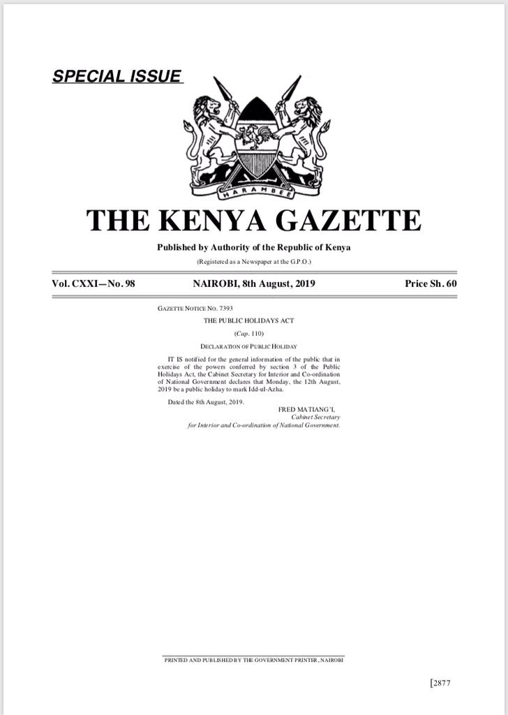 Langat_CJ's tweet photo. #MondayisHoliday
Let's confirm this tweeps if it is legit @Benwanjohi https://t.co/UsjHFmv7ll