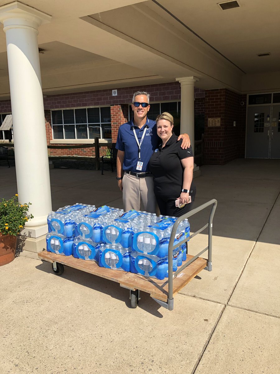 Legacy Orthodontics donates eight cases of water for our “Welcome Back Picnic” today.  Hope to see Smart’s Mill families at our event. The location is Smart’s Mill Middle School from 12:30-3:00pm. Food trucks will be there for purchasing lunch.
