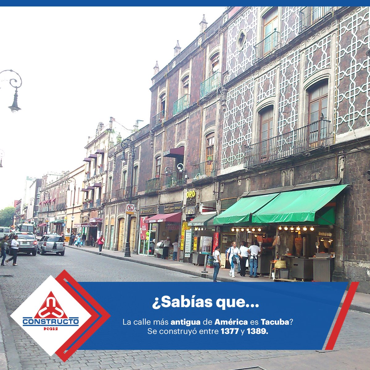 ConstructoMX's tweet photo. Esta calle ha sido conocida de diferentes maneras: Tacuba, Avenida Hidalgo, Puente de Alvarado, Ribera de San Cosme y Calzada México Tacuba #SabíasQue #DatoCurioso #Constructo2019 

Recuerda hacer tu pre-registro para Constructo 2019 en https://t.co/ccAaa8oXTf https://t.co/gTahAKAtiW