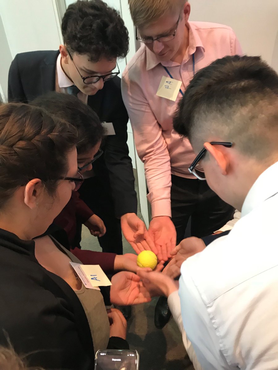 MrsRothers's tweet photo. Thanks @Barclays for another great day for the Birmingham @SMBP_UK cohort. Plenty of new skills developed including the tennis ball challenge! #socialmobility #smbp #teamwork https://t.co/z5962jSzEm