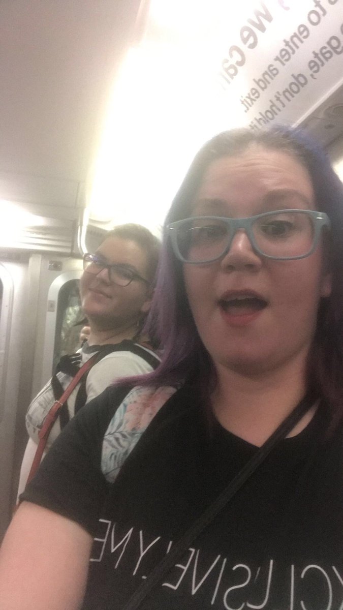 MJnGab1's tweet photo. We went to the Big Apple! That’s NYC, if you didn’t know. We had an amazing time. We even did a podcast about it, so check it out. Also, here’s some pics to be jealous about. https://t.co/EAcdpWVW6F