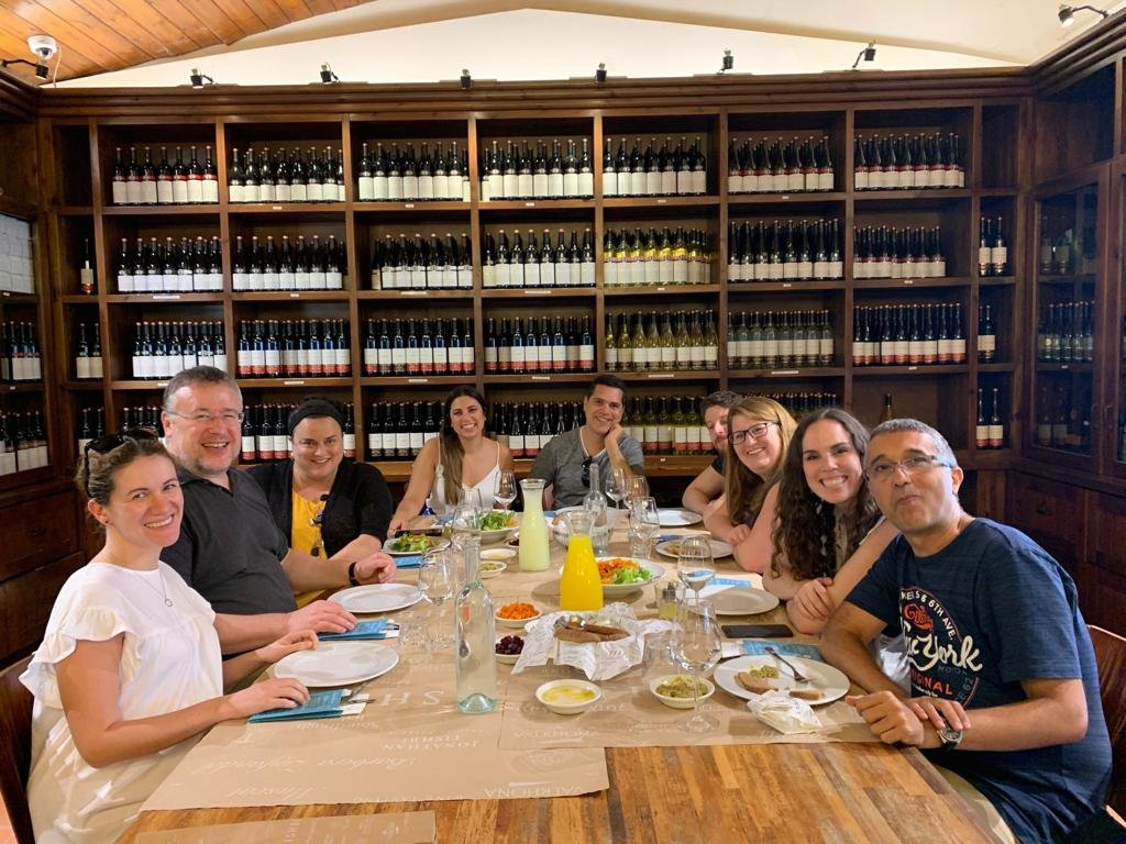 AuraPlayer's tweet photo. Having a blast with the @AuraPlayer development team on a corporate fun day! Cheers everybody🍷 https://t.co/4r1HL8KQR3