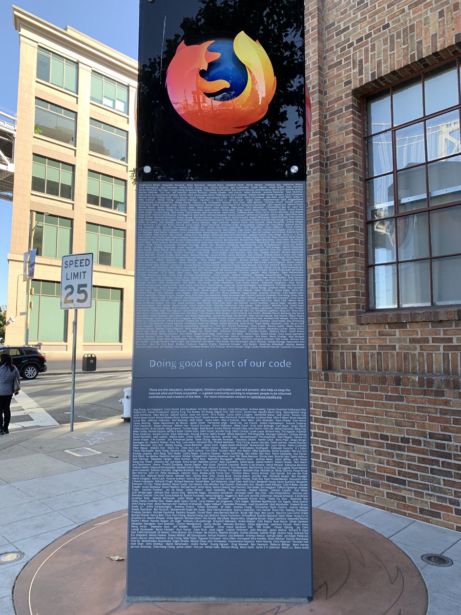 “Doing good is part of our code” on a Firefox monolith