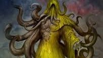 SumPunkWhoCares's tweet photo. Today's #HorrorHaiku:#LovecraftCycle:
#UnspeakableOne:
The #KingInYellow
#Bierce to #Chambers to #Lovecraft
They called him #Hastur
This guy was 1st mentioned by #AmbroseBierce who inspired #RWChambers' #TheKingInYellow which inspired #HPLovecraft's #TheWhispererInDarkness. https://t.co/pCbBj0j27k