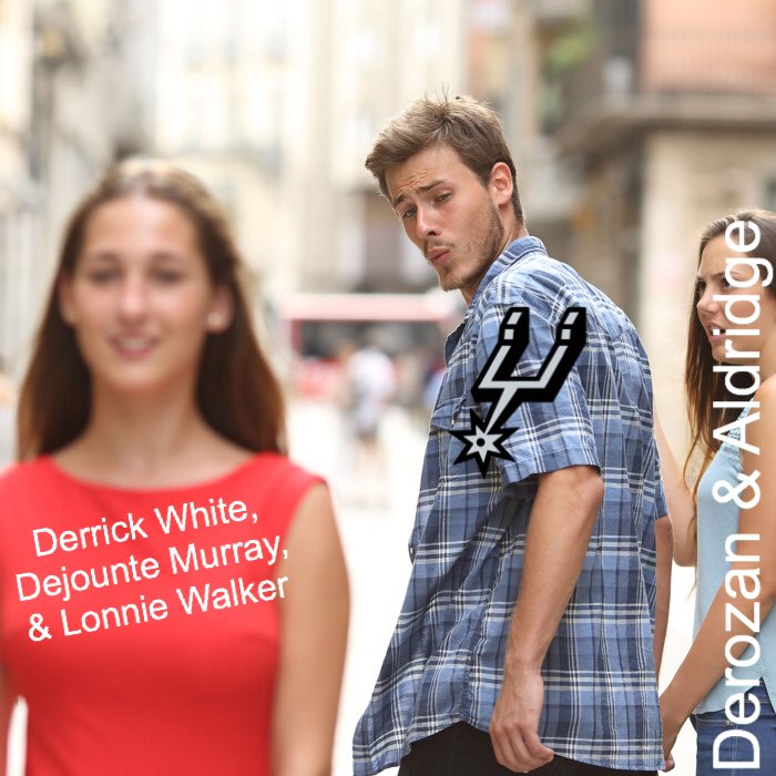 HoopsNHailMarys's tweet photo. #NBATwitter #NBAMemes #SpursMemes #Spurs https://t.co/aW4oV1i08b