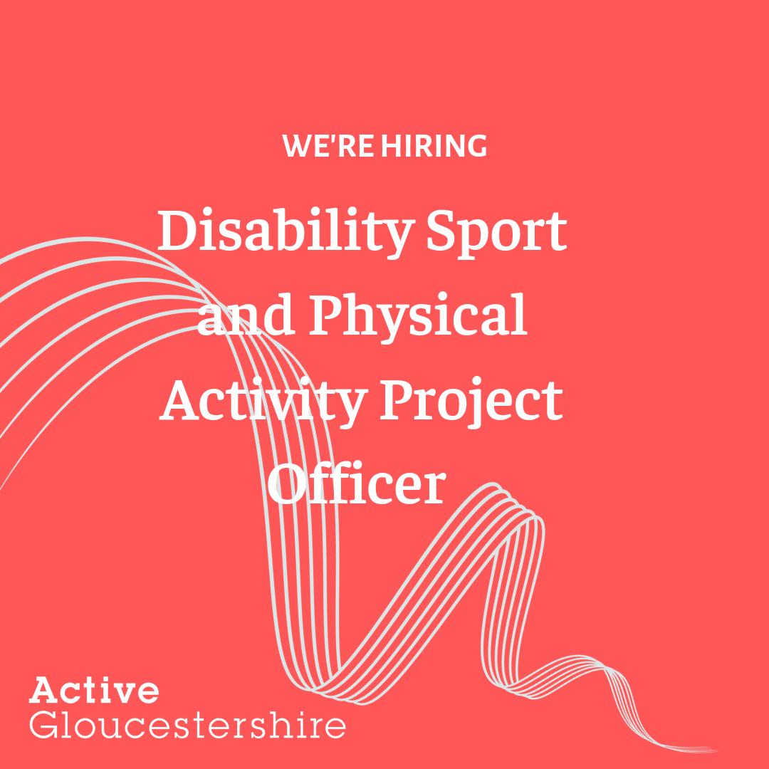 glosmoves's tweet photo. Are you a confident communicator with experience in the disability sport and physical activity sector? @activeglos are looking for a Disability Sport and Physical Activity Project Officer to join our team. Find out more: 

https://t.co/IyGulITTqo
#glosjobs #jobvacancy https://t.co/88aB7cfaSh
