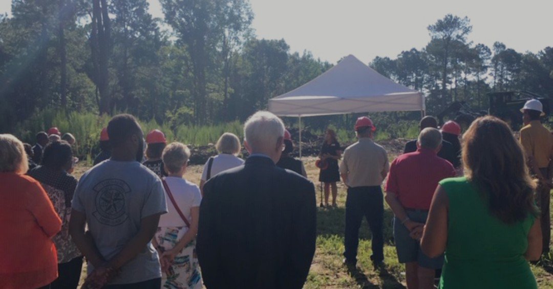townoflouisburg's tweet photo. Franklin County Schools and the Town of Louisburg met this morning for the Groundbreaking Celebration at the New Louisburg High School Athletic Complex. This is an exciting day in Louisburg! 
Franklin County Schools #FCSschools #FCSfam #TownofLouisburgNC # https://t.co/rYBEeoVTnD