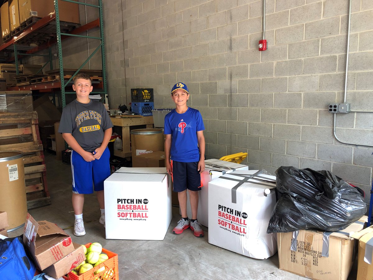 Jack and Brandon from Upper Perkiomen Middle School teamed up and collected lots of gear to donate to PIFBS this summer! Join us in thanking them for their hard work!