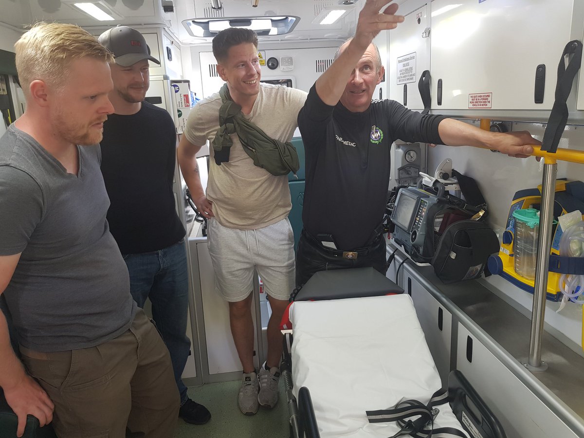 We enjoyed hosting Paramedic students from Denmark. They got to meet our crews, look around the station and see the various vehicles. They were particularly impressed with <a href="/telemedicine/">telemedicine</a> &amp; #MRU <a href="/AmbulanceNAS/">National Ambulance Service 🇮🇪🚑</a> <a href="/Kate_Murray1/">kathrina murray</a> <a href="/mcdunne_dunne/">DirectorNAS</a> <a href="/HSELive/">HSE Ireland</a> <a href="/PeopleofHSE/">People of HSE</a> <a href="/David_Menzies/">David Menzies 🇵🇸 🇺🇦 🏳️‍🌈</a>