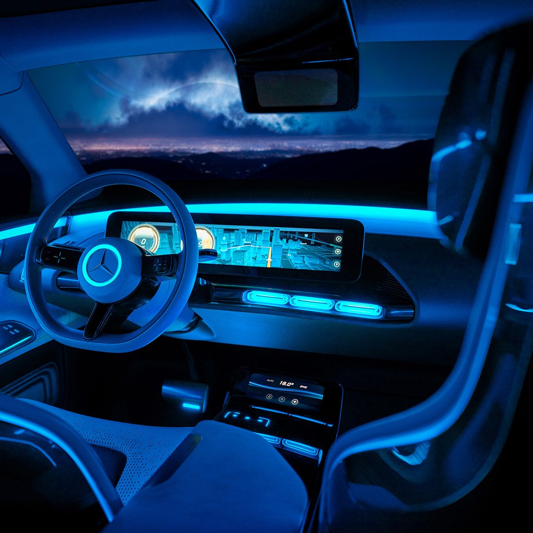 MercedesBenzUSA's tweet photo. Electric dreams. #ConceptEQ #SwitchtoEQ 📸 @RVTIII https://t.co/yxVM9fP4iI