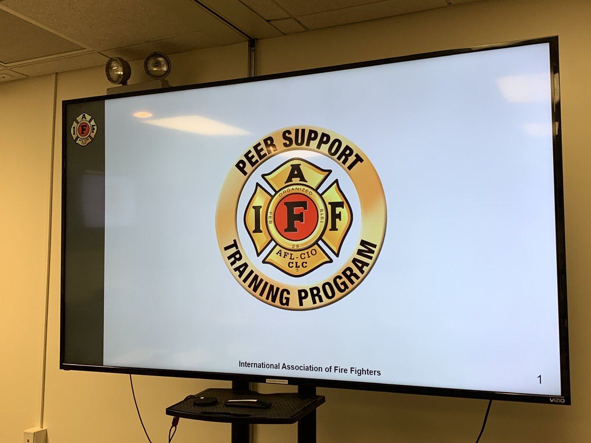 #Local2546 Principal Officers <a href="/medicwhocodes/">Ray</a> and <a href="/johnny_jray/">Johnny Ray</a> attending the @IAFFNewsDesk #PeerSupport Training Program hosted by <a href="/DelrayBeachFire/">Delray Beach Fire Rescue</a> and #Local1842. #EveryoneGoesHome #PTSD