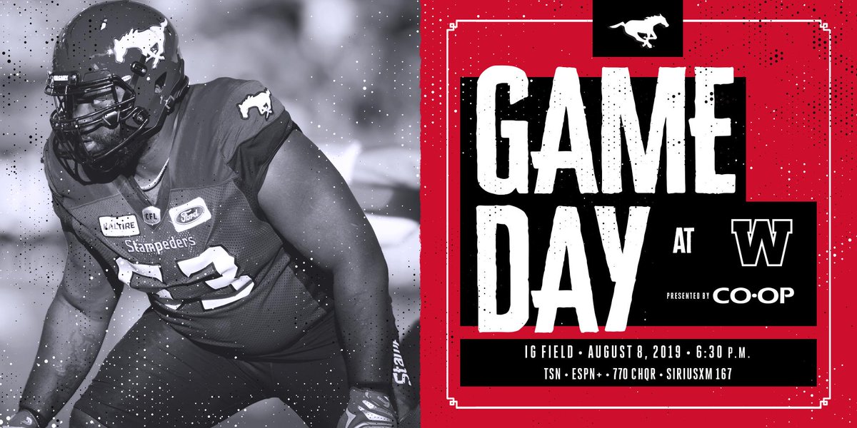 calstampeders's tweet photo. IT'S GAME DAY!

#GoStampsGo | @CalgaryCoop https://t.co/P7bc9ILqC0