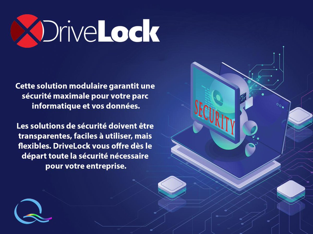 QueryInformatiq's tweet photo. Solutions modulables et optimales pour la protection de vos postes de travail, de votre parc informatique et de vos données numériques 🔐

--> https://t.co/qflLpMD0hn

@DriveLockGlobal https://t.co/kCZeDzUBIQ