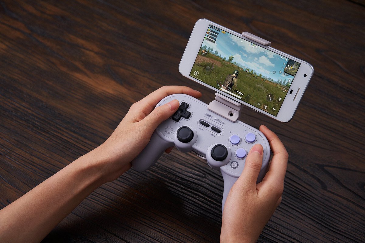 8bitdo Turn Your Sn30 Pro Into A Dedicated Mobile Game System With Its Smartphone Clip Available Now T Co 9x4snpkjtp T Co Sjzzaabbxm