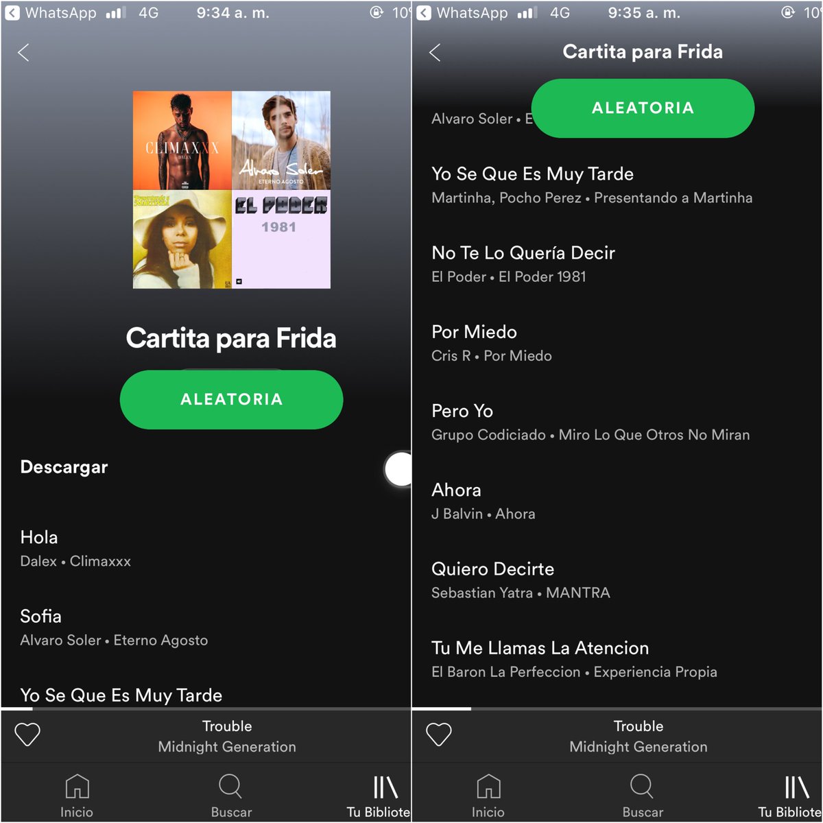 chil4quil's tweet photo. Ayer en la noche me hicieron una playlist y pensé que solo era eso, hasta que vi el orden de las canciones y me di cuenta que me estaban invitando a salir... 🥺

Nunca me habían invitado a salir de una forma tan divertida y especial. https://t.co/A3wvfXR8yK