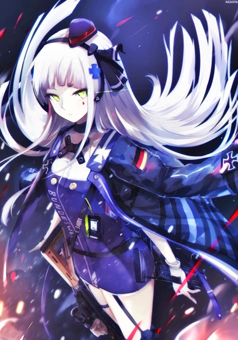 HK416  MODIII 

"HK416、作戦行動に入ります。
指揮官、ご指示を。"
https://t.co/bejI3mMRJK
#少女前線 #소녀전선 #ドールズフロントライン  #HK416 