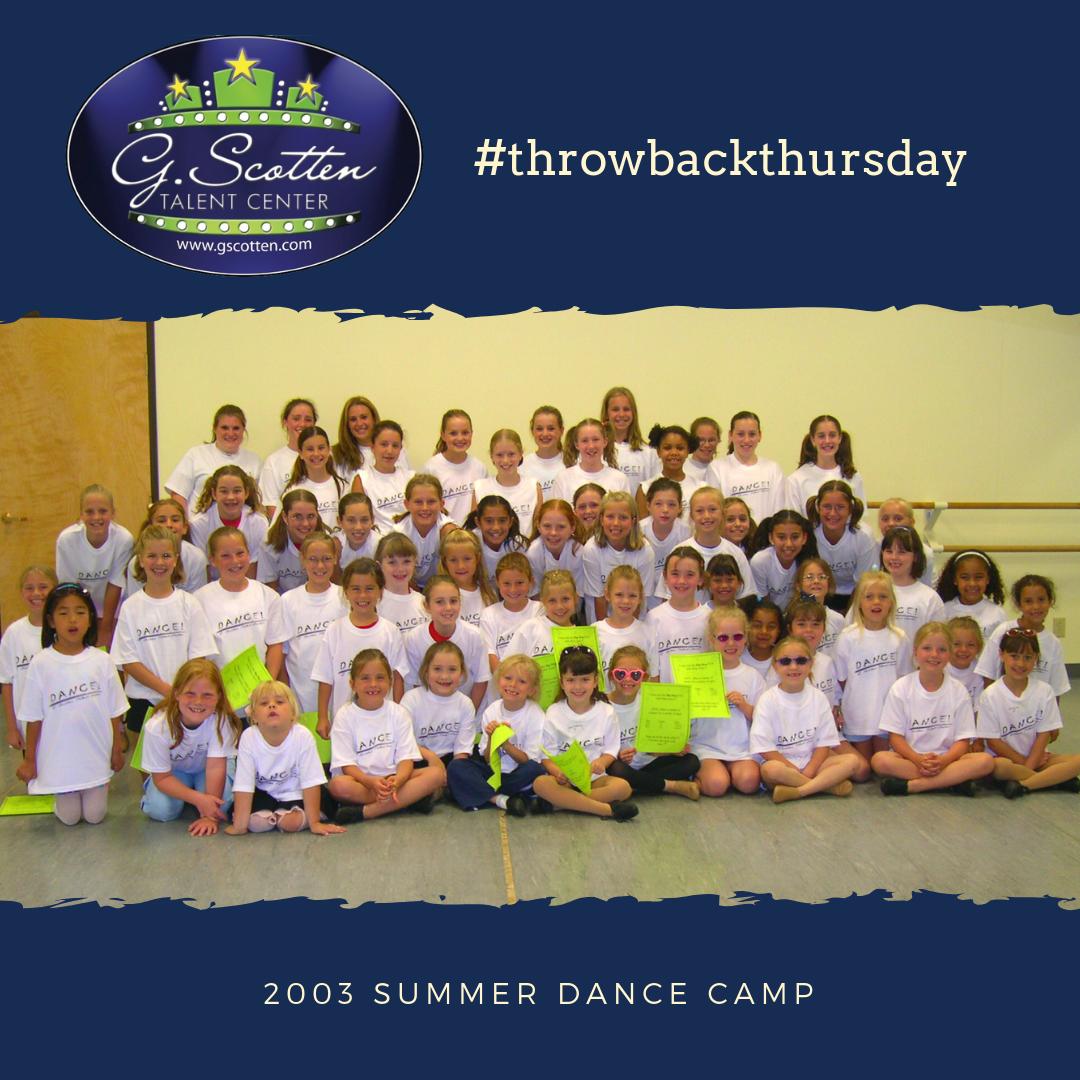 GScottenTalent's tweet photo. ☀️SUMMER DANCE CAMP 2003!!☀️ Throwin' it way back!! 😍 #gogstc #fishersindiana https://t.co/rE4VwhPdDZ