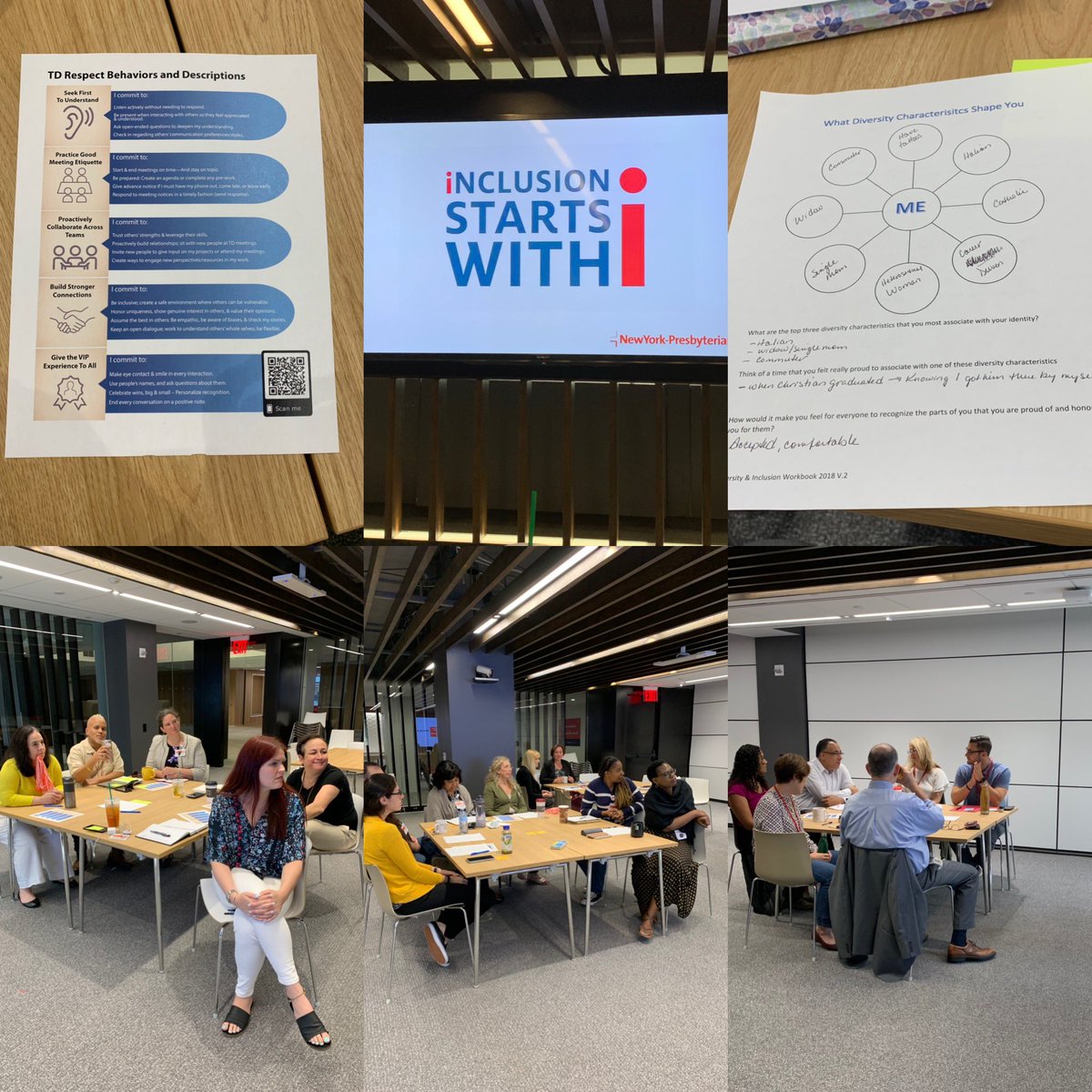 NYPCLO's tweet photo. @nyphospital ‘s Talent Development team celebrating Respect Week by holding an incredible workshop on Doversiru & Inclusion toes to respect and coming up with inclusive behaviors to add to our team respect behaviors! @shaunesmithesq @cxorick #TDrocks #RespectWeek https://t.co/OUPfVRtMw1