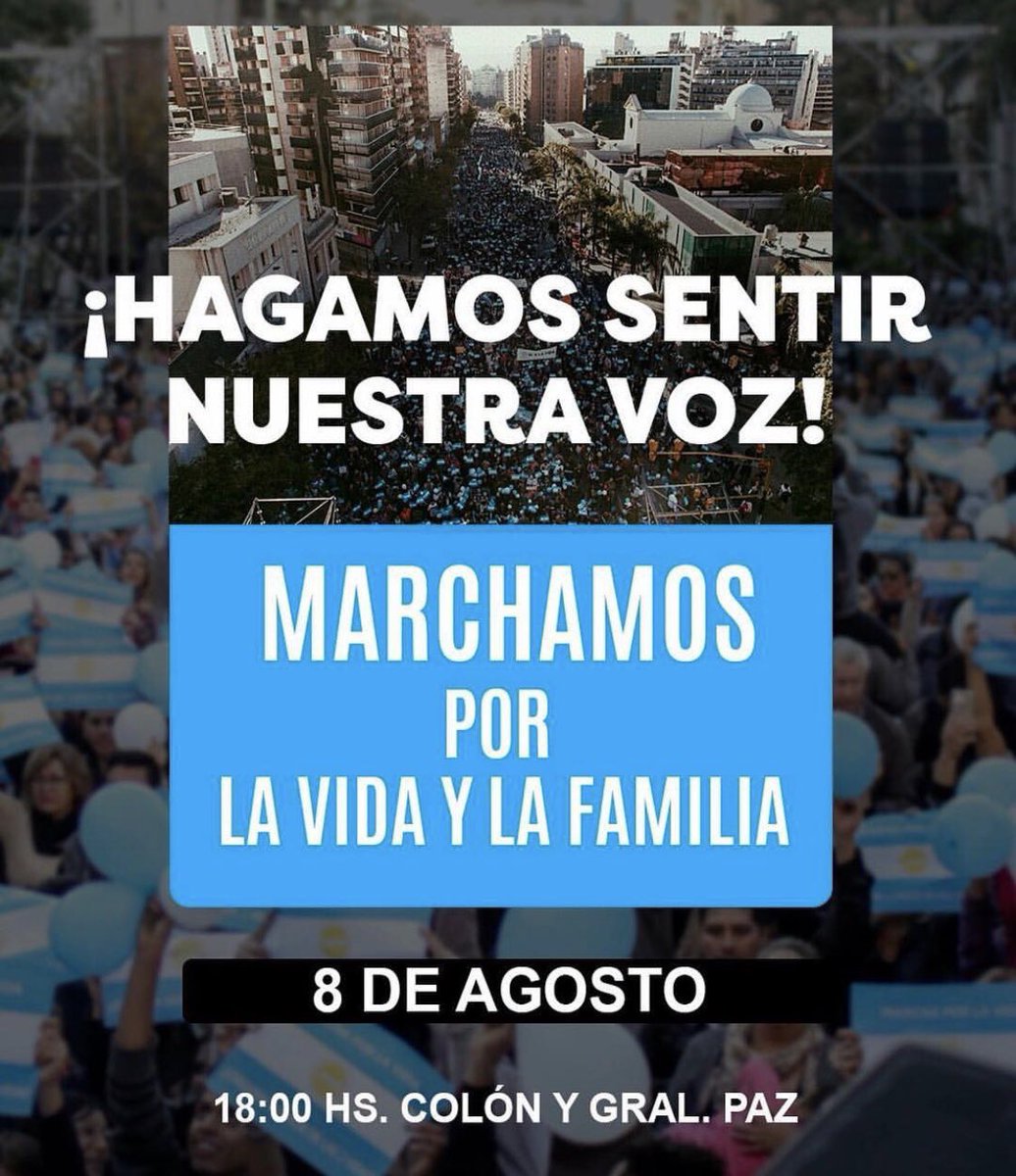 AgustinLaje's tweet photo. Hace 1 año el pueblo argentino se puso de pie contra presiones internacionales, contra el establishment mediático, contra el Estado y los partidos políticos organizados, y dijo SI A LAS #2Vidas.
Hoy celebramos marchando en todas partes!
#NoFueLey #VotoCeleste https://t.co/FNSgGj5iY0