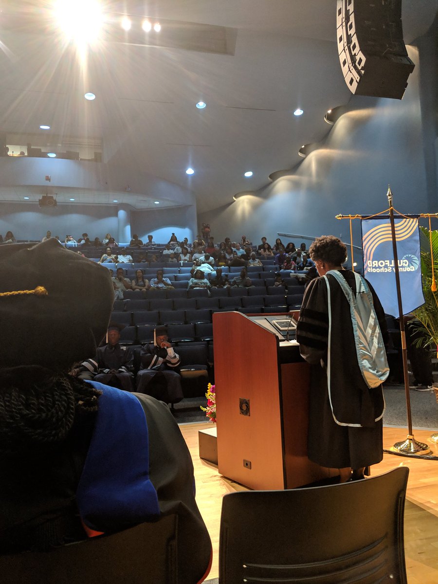 AkishaSarfo's tweet photo. Dr. @wandalegrand introducing our summer graduation speaker! #GCSleads #GCSSchools https://t.co/X0Z8BlKhr9