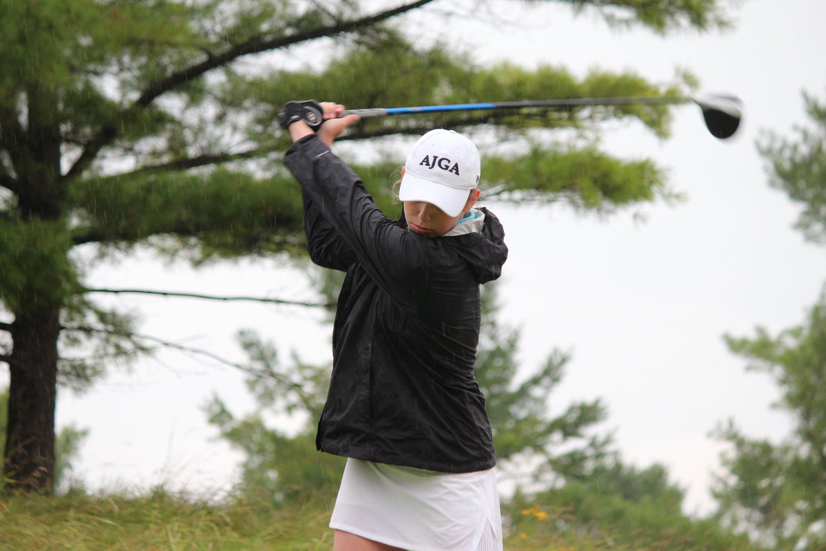 TheGolfOntario's tweet photo. Weber is heading to the finals! She beats Miron 2&amp;1 to move on #JrGirls https://t.co/k5N84MBoon