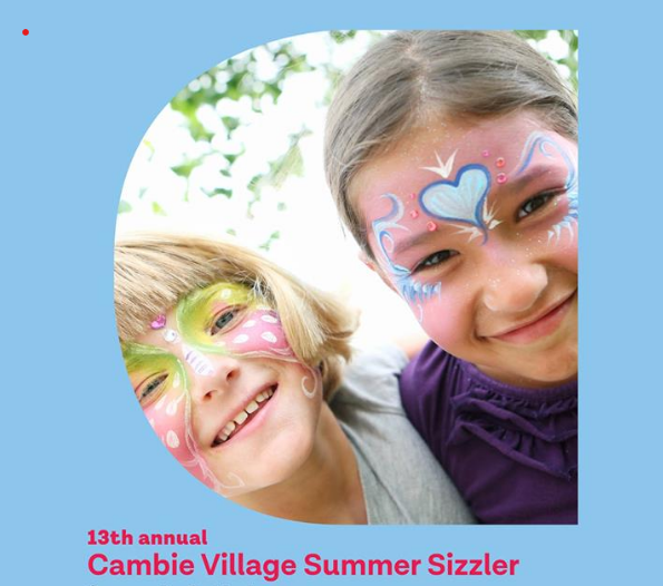 13th Annual Cambie Village Summer Sizzler is on August 24th. Great lineup: something for everyone! We have children's entertainment, reggae, soul, rock, bmx, mini golf and more!
summersizzler.fun facebook.com/events/2596732…
#CambieVillage #HeartOfVancouver #YVRevents
<a href="/Do604/">Do604</a>