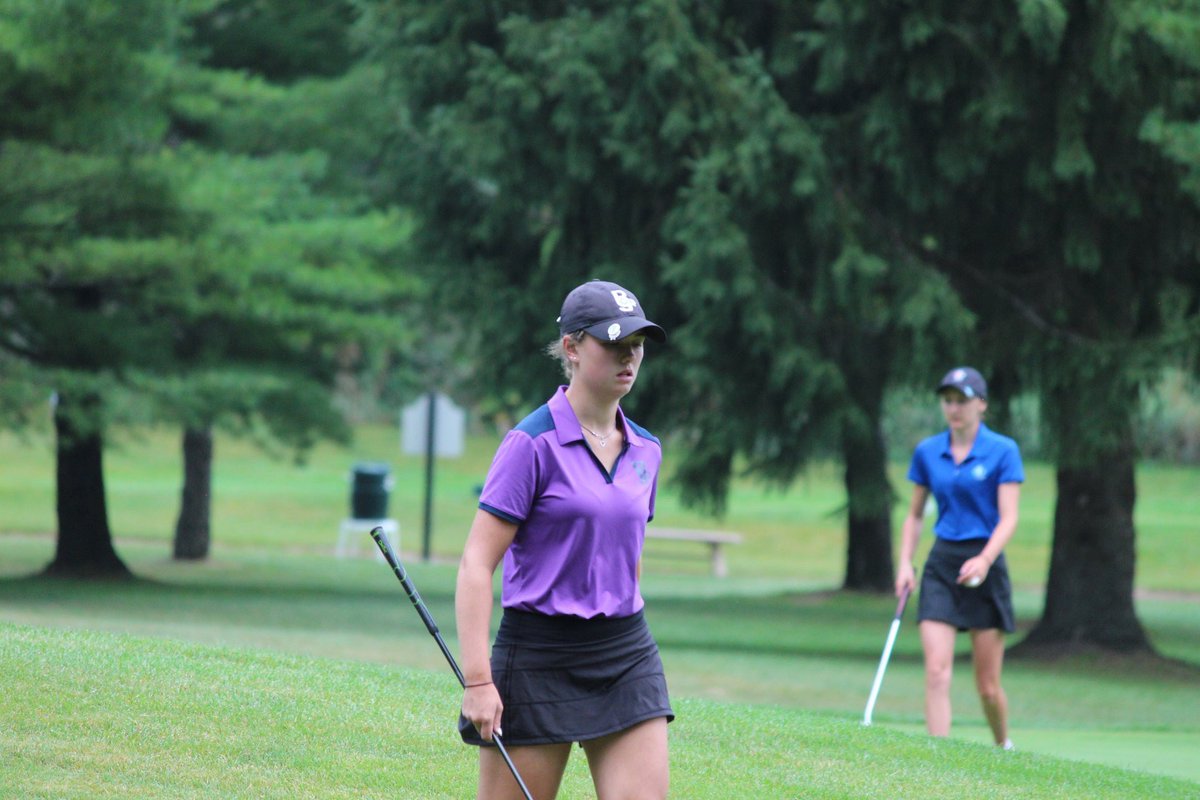 TheGolfOntario's tweet photo. Gallagher will see Weber in the finals after winning 4&amp;2 over Chychrun #JrGirls https://t.co/kICFKPA9aV