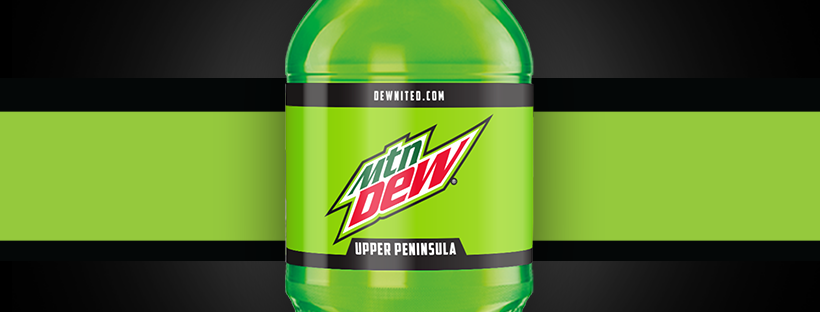 UPSupplyCo's tweet photo. Be the first to get an exclusive Upper Peninsula @MountainDew bottle! 

A limited number of bottles are available! We'll even serve you some mini pasties. 

Come to the UPSCo shop in @DowntownMqt, Sunday, August 11 at 2PM! First come first served. https://t.co/lytZfMw18P