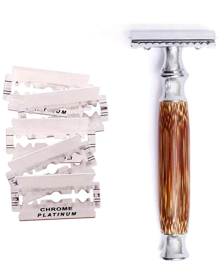 My NEW FAVOURITE SIMPLE SWAP! Double edged. Bamboo handle. Unisex design. Classic smooth close shave. 🌱Use code SPARROW10 for 10% off your order! 🌍🇨🇦🇺🇸➡️twolittlesparrows.ca 

#plasticfree #zerowaste #ecofriendly #sustainableshopping #gogreen #bamboorazor #plasticswaps