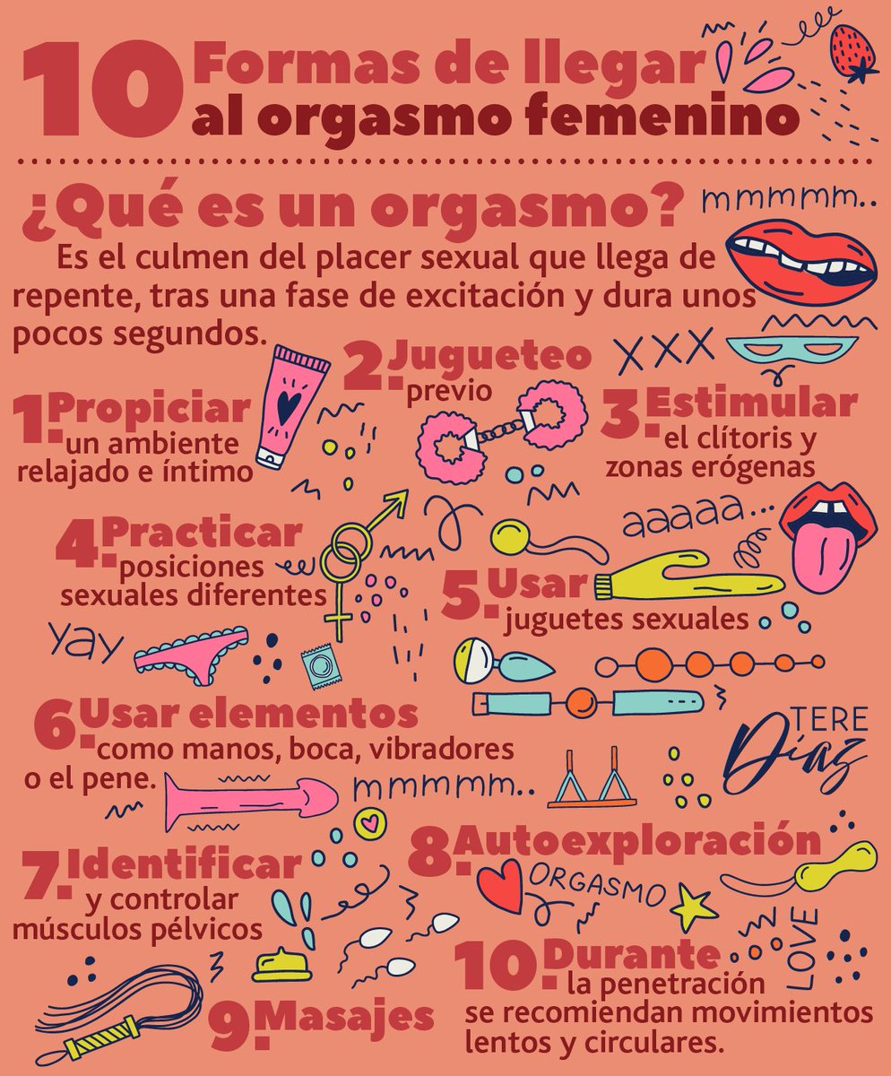 tedisen's tweet photo. Hoy es #DíaInternacionalDelOrgasmoFemenino y como mujeres debemos saber cómo llegar a éste.  
 
Esta infografía les ayudará.
 
👇👇👇👇👇👇👇👇 https://t.co/iBvmgym3Ux