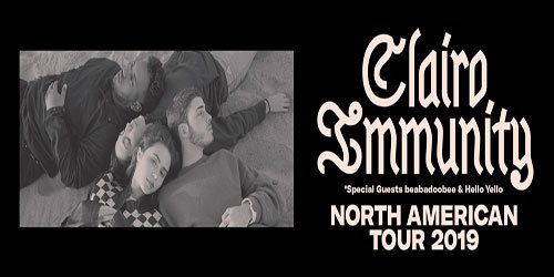 AtlantaTix's tweet photo. #Clairo is bringing her #immunitytour to The Variety Playhouse on October 31st. Lock in great seats NOW at https://t.co/K9JkirljtI! Joining the tour in support will be special guests #beabadoobe and #HelloYello. https://t.co/6L0jtITDUe