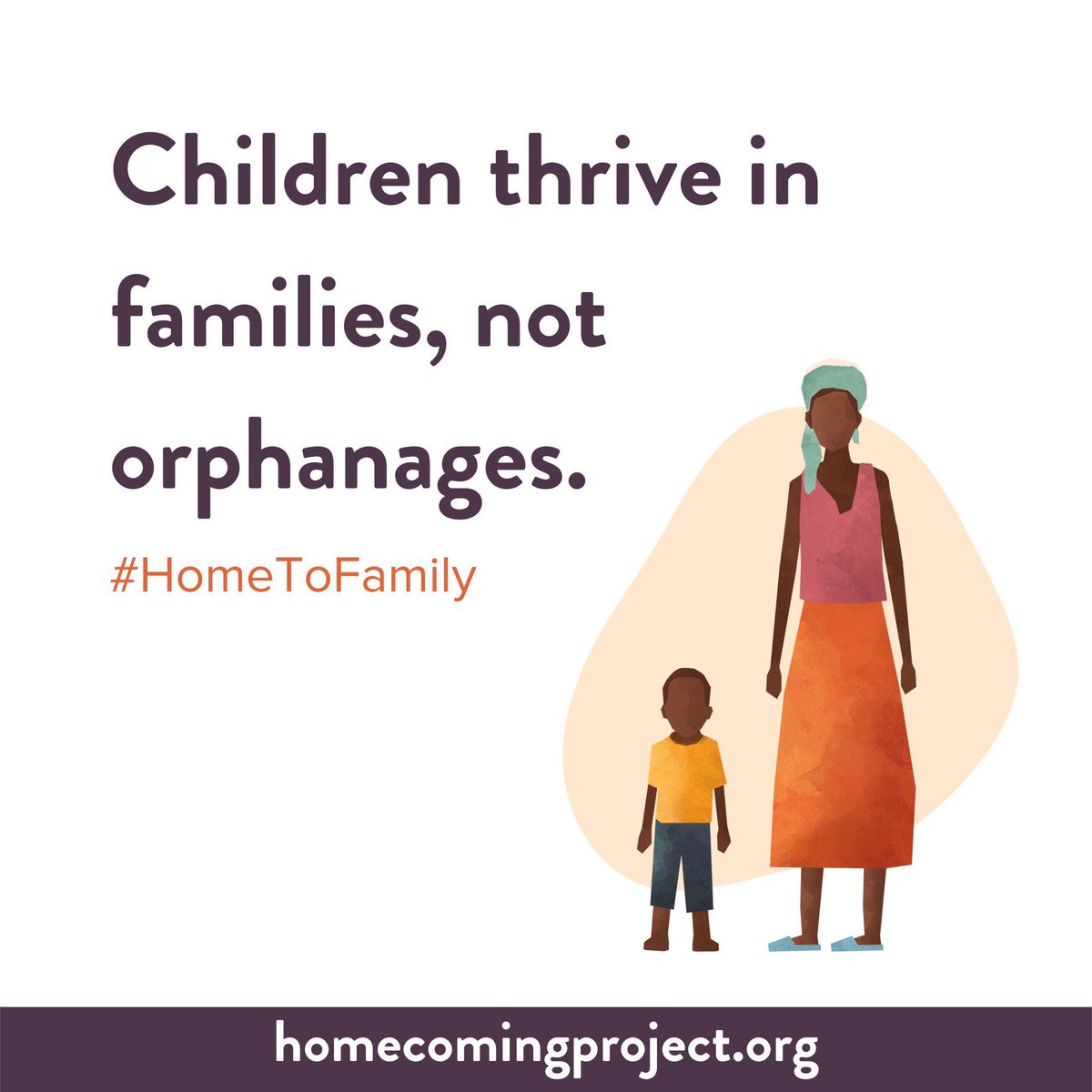 AdoptAbroad's tweet photo. Congratulations on your launch @homecomingproj Such important work ahead #HomeToFamily https://t.co/lcQEK5py5D