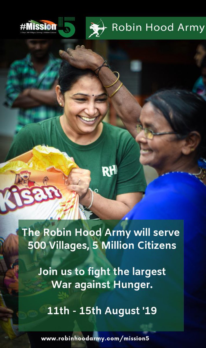 rha_india's tweet photo. .@akshaykumar 3/4th of 19 crore underfed Indians live in rural heartlands - we (@rha_india) are trying to change this. 

We will serve rations to 5 MILLION people in 500 villages - join #Mission5 on 15th Aug 🇮🇳
 
https://t.co/lRlM8z8IXJ https://t.co/FKv2faGY94
