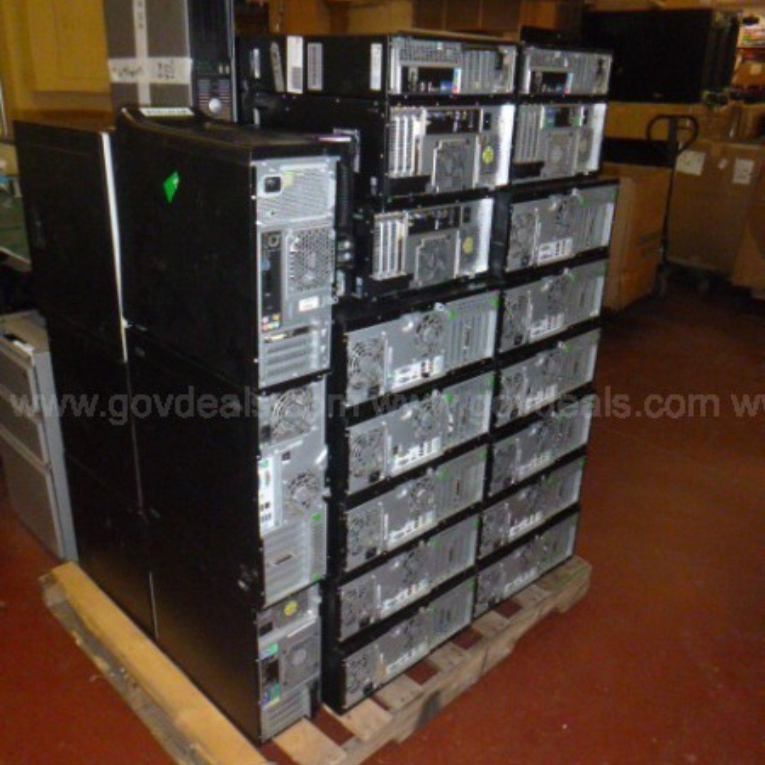 DCOCP's tweet photo. #BargainHuntingWeek Day 4:
Could your #business use new #CPUs? Hurry over to @GovDeals at https://t.co/Y8EU961H1o now to bid on these CPUs the #District's #DCSurplusProperty Division is auctioning off until August 9th. #auction #DCOCP #DCGov #GovDeals #BargainHunting https://t.co/VmAOgFv2nt