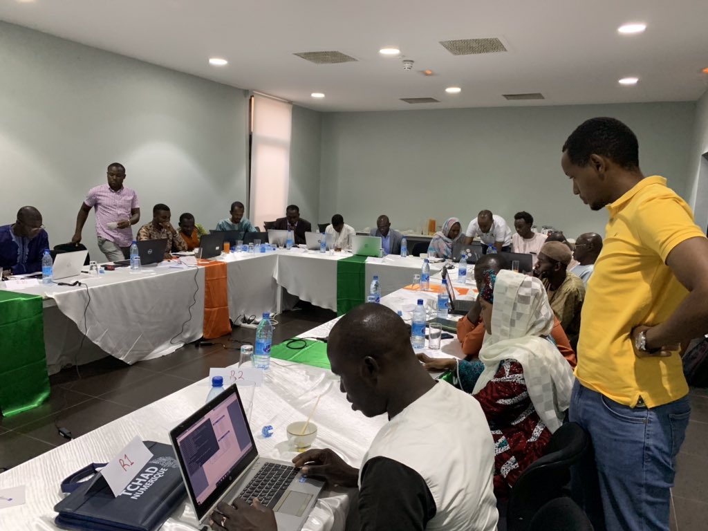 ISOCTCHAD's tweet photo. #Tchad :::day3::: capacity bulding ::: technical aspect :::Internet xchange #Tchadix #adjib @ISOC_Africa @Af_IX @TeleGeography @Mpntictd @DrIdrissSaleh @nk_ghislain @VictorNdonnang @apnic @DigitalBusiness #peering https://t.co/pYpLTwHyzv