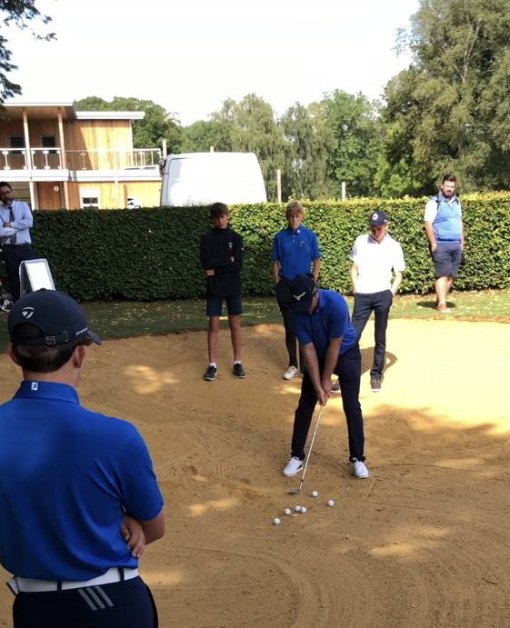 FrilfordHeathGC's tweet photo. Thank you for your time and knowledge today @PepperellEddie! A fun day had by all BB&amp;O juniors, being able to watch and learn from the best! ⛳️ @EuropeanTour @BBOGolf  #bbogolf #frilfordheath #oxfordshire #juniors #coaching #europeantour #eddiepepperell https://t.co/oCFO2AXDdN