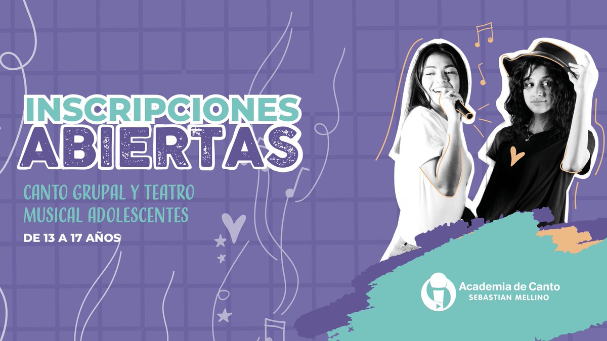 Academiadecanto's tweet photo. ¡Sumate a nuestras clases y cantá como tus artistas favoritos! 🎤👩‍🎤 https://t.co/vBVJu16Lg4