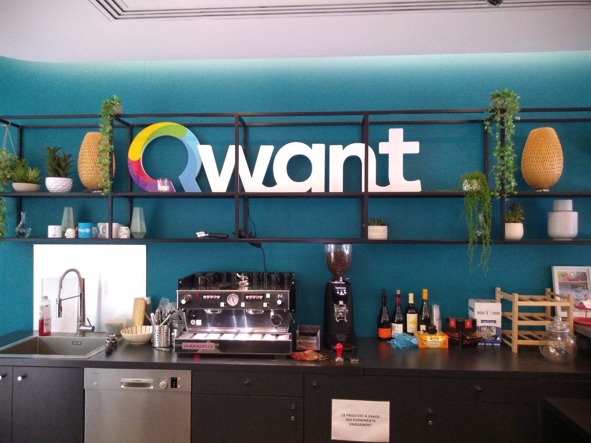 dfiou's tweet image. Merci à @Qwant_FR pour son accueil dans ses locaux parisiens. 
Rendez-vous pris pour la #TechWeek2019 chez @SocieteGenerale pour présenter les dernières innovations (maps,music,image,...) et parler #RSE avec Qoz. A bientôt !
