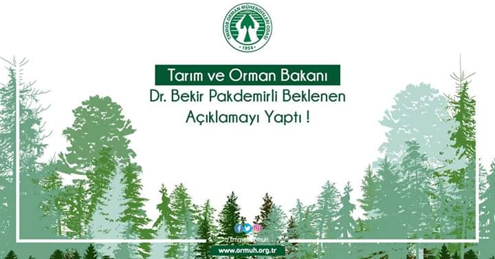 Bugün canlı yayına katılan Bakanımız Dr. Bekir Pakdemirli meslektaşlarımızın heyecanla beklediği Mühendis alımı konusunda açıklamalarda bulundu. OGM tarafından 5 BİN personel alımını kurumlarımız onayladı, imza çıkar çıkmaz alımını başlayacağız. “ diyerek beklenen haberi verdi!