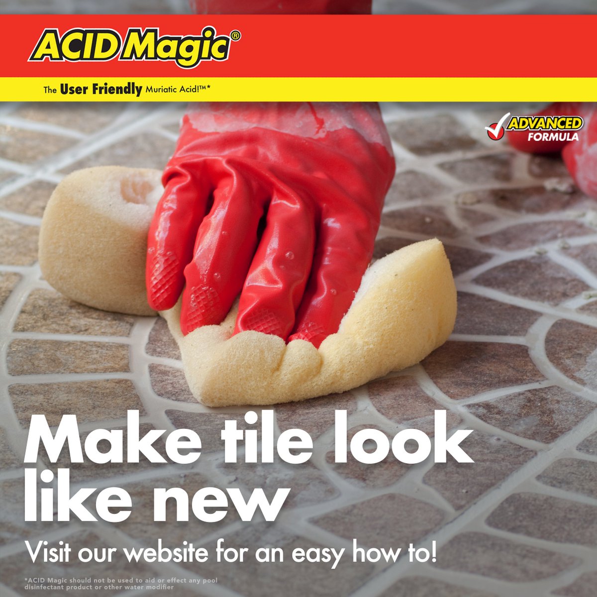 MicroCareMed's tweet image. ACID Magic is the best way to remove stubborn mineral deposits from tile. Visit our website for an easy to follow guide! # HomeDIY #ACIDMagic