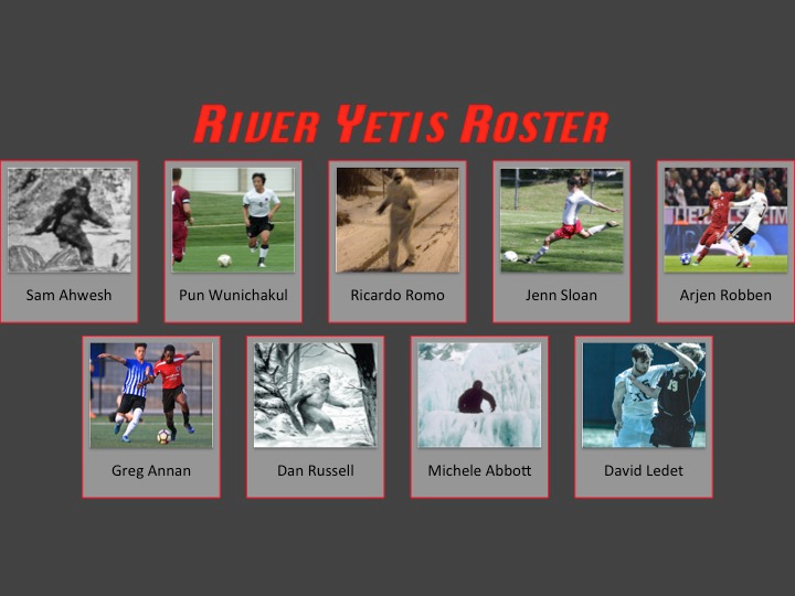 openfieldintl's tweet photo. The River Yetis have their team ready for the #PLAY4PURPOSE Soccer Tournamet on August 24th! Support their team by donating on the crowdrise page or volunteering at the event! Comment below who you think will take home the 1st place trophy!
#PLAY4PURPOSE #volunteer #OpenField https://t.co/avEd1wm9eA